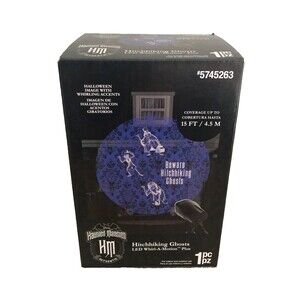 Disney Haunted Mansion Hitchhiking Ghosts LED Whirlamotion Projector New in Box